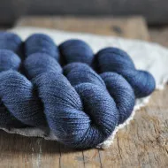 GarnStories BFL+Masham 4ply - Dark Blue Denim
