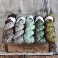 GarnStories Fingering Set #Z5 Merino Linen Singles (5 Str�nge)