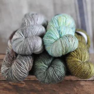 GarnStories Fingering Set #Z5 Merino Linen Singles (5 Strnge)